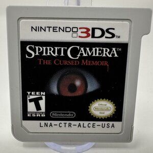 Spirit Camera: The Cursed Memoir Game Nintendo 3DS